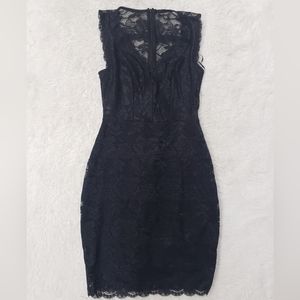 Guess lace black dress